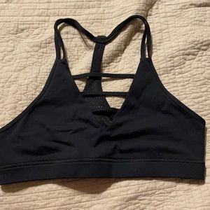 Zyia black grid bra, size XL